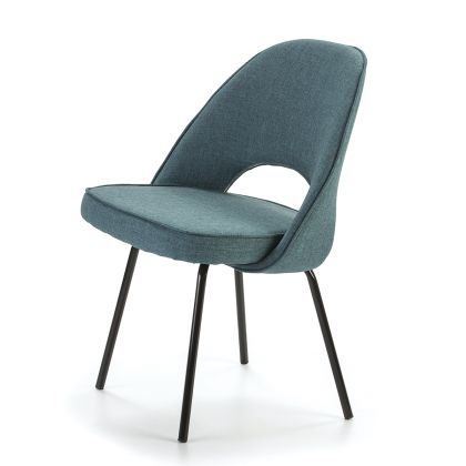 silla au azul, moderna 80 cm
