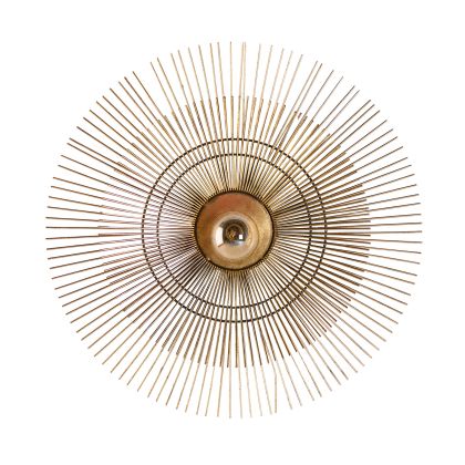 Lámpara de Pared Circular Estilo Art Decó 