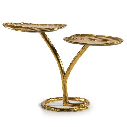 Mesa auxiliar Art Decó  Metal Oro, 75 Cm