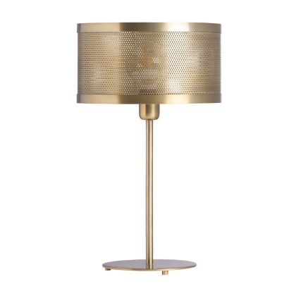 Lámpara De Sobremesa Estilo Art Decó Hierro Oro, 53 cm