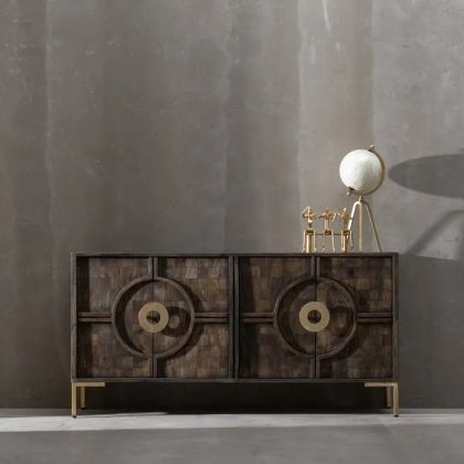Mueble Aparador Art Deco Inspiración Vintage, 102 Cm