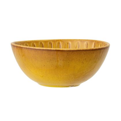 Bowl  Cerámica Ocre Fuerte Artesanal, 15,5 cm