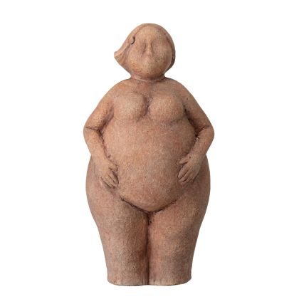 Figura Cuerpo Mujer Decor Terracota, 25 Cm