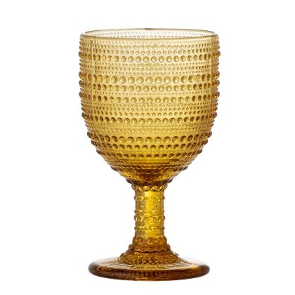 Copa de Vino Blia Estilo Art Decó Color Oro, 9 Cm