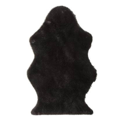 alfombra Estilo Nórdico Negro capit, 98 Cm 