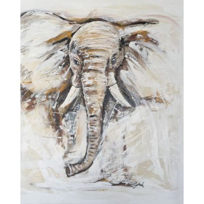 Cuadro Abstracto Elefant