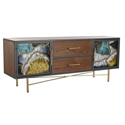 Mueble TV Estilo Art Decó, 140 Cm