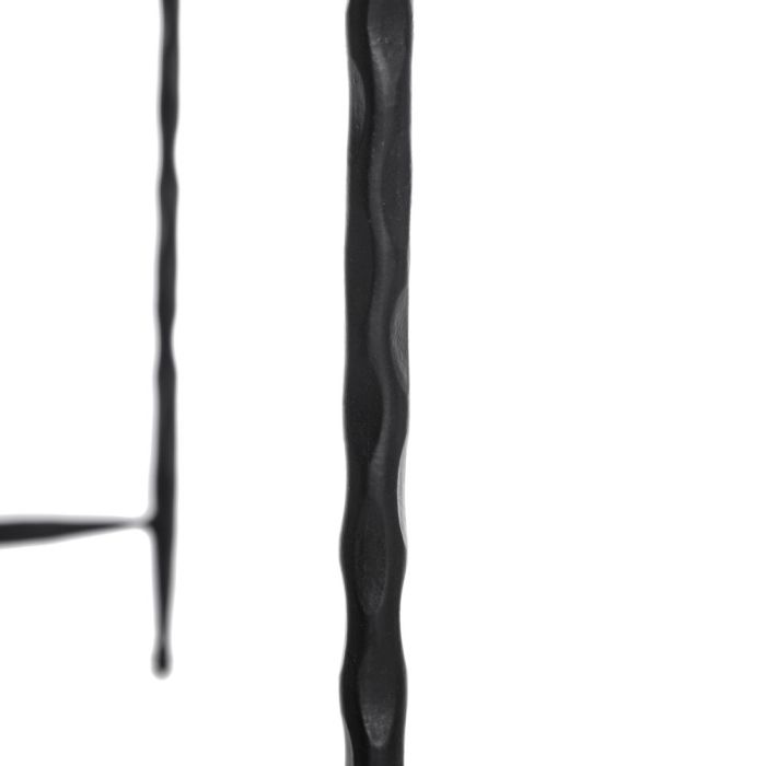 Mesa Centro Industrial Aluminio Oscuro 140 Cm