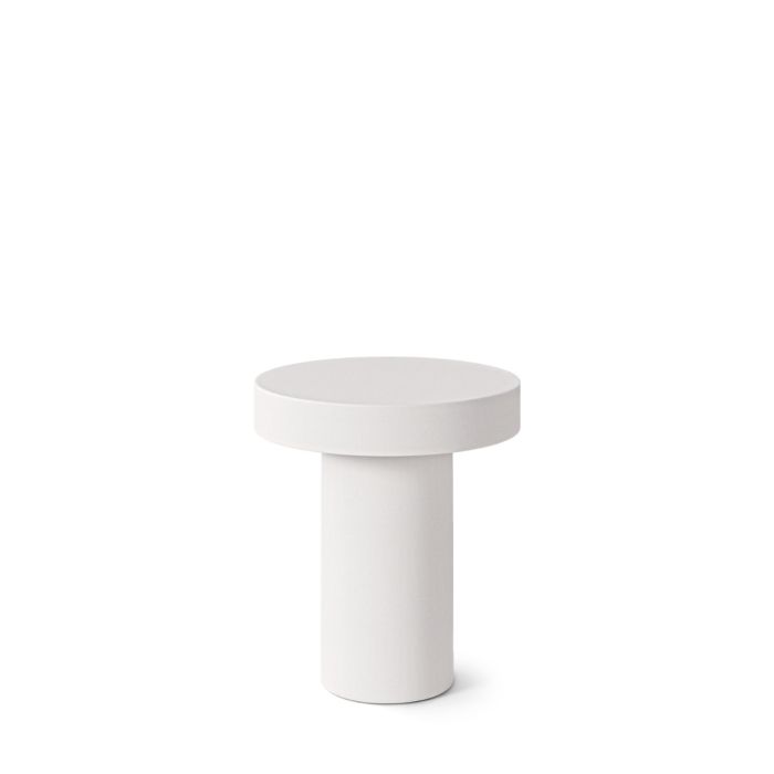 Mesa Auxiliar Jardín Mirko Blanco