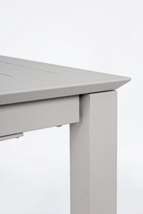 Mesa Extensible Aluminio Beige, 160/240 Cm