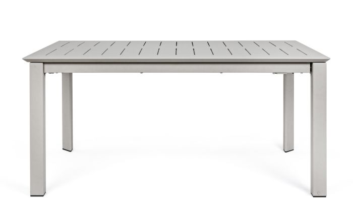 Mesa Extensible Aluminio Beige, 160/240 Cm