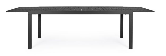 Mesa Extensible Gris Antracita Aluminio, 200/300 Cm