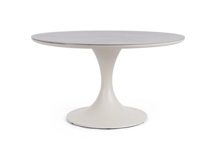 Mesa Redonda Arnold Beige, Ø120 Cm