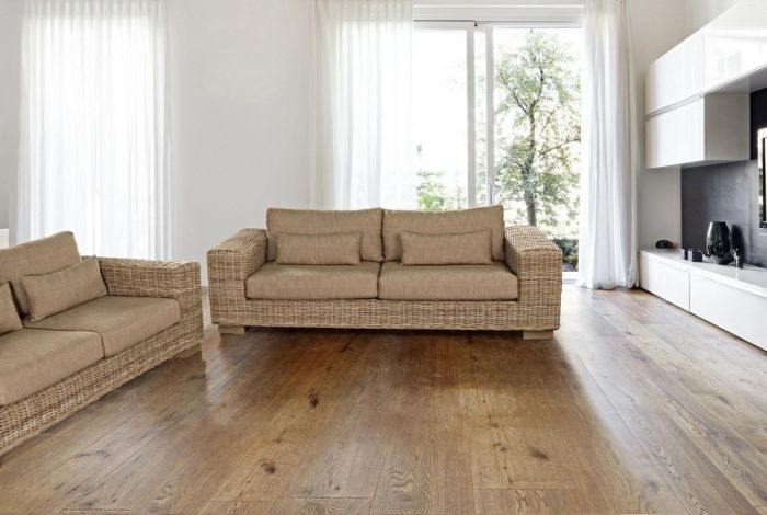 Sofá 2- 3 Plazas con Cojines Ratán, 190 Cm