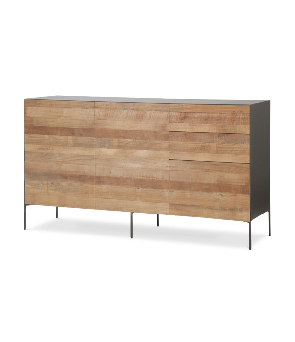 Bufete Fusion Madera Acero