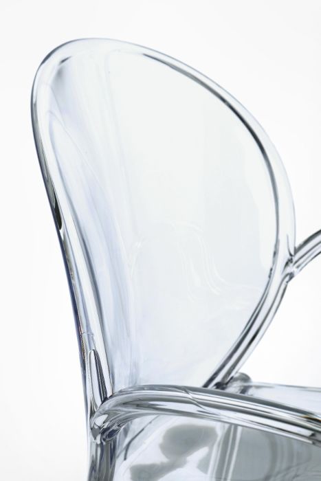 Silla Policarbonato Acabado Transparente, 58 Cm