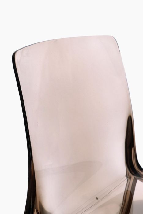 Silla Policarbonato Color Café, 50 Cm