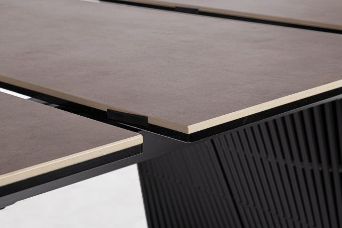 Mesa Extensible Cerámica Acero, 180/220 Cm
