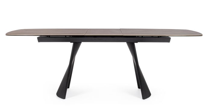 Mesa Extensible Cerámica Acero, 180/220 Cm