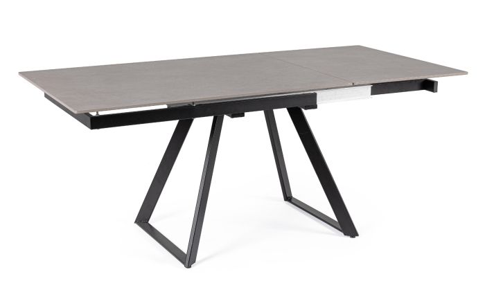 Mesa Extensible Reeta Gris Negro
