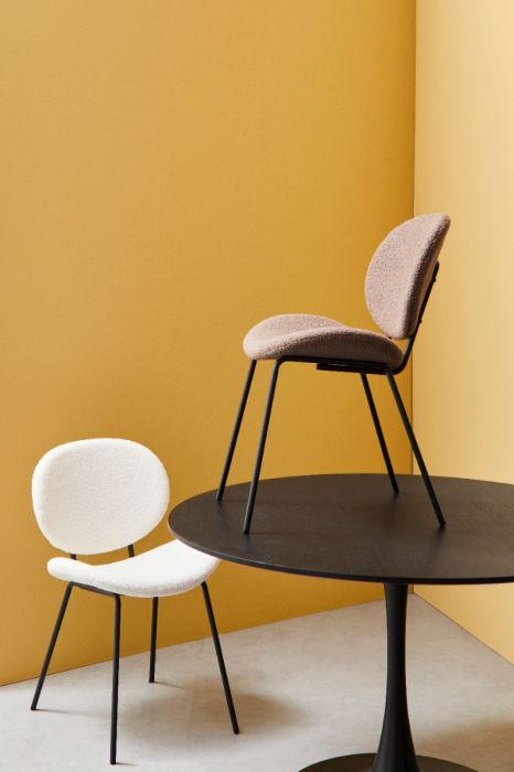 Mesa Comedor Negro Acero, Ø 120 Cm