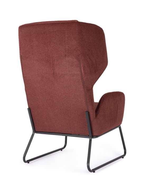 Sillón Color Coral Acero, 70 Cm