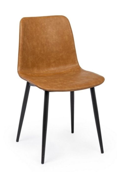 Silla Kyra Vintage Marrón