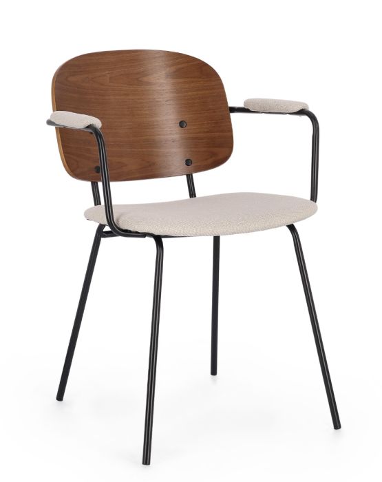 Silla Comedor Sienna Natural/Beige