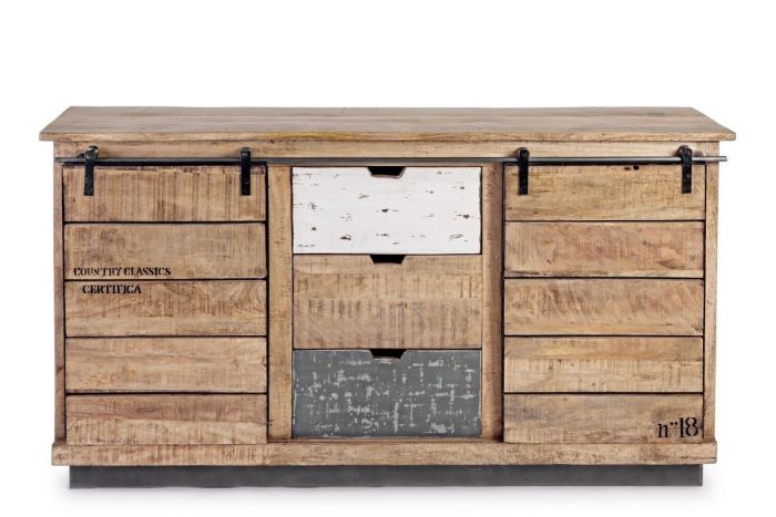Aparador Tudor Madera Maciza Mango, 150 Cm
