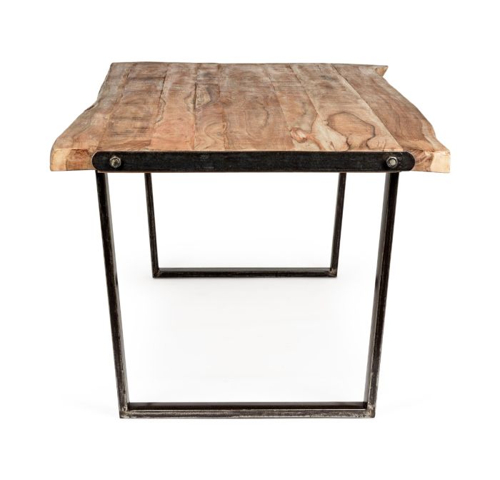 Mesa Comedor Acacia Acero, 220 Cm