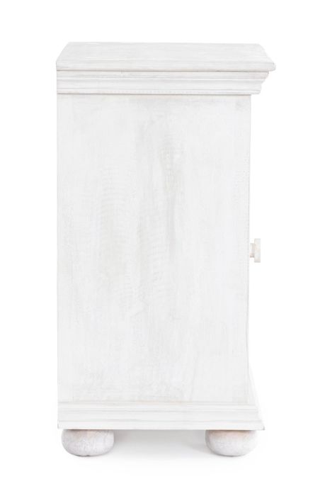 Mesita Noche Alinta Blanco 1 Puerta, 65 Cm