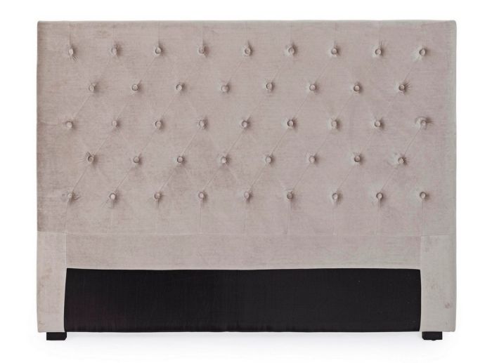 Cabecero Cama Carpar Vintage Gris Claro