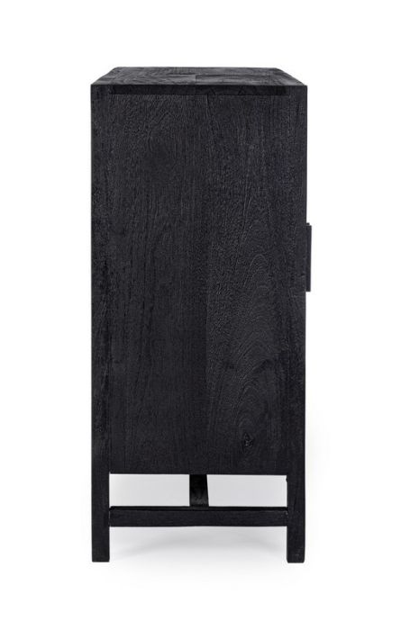 Aparador Madera Mango Negro, 125 Cm