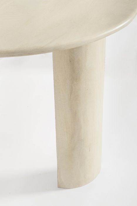 Mesa Comedor Ovalada Madera Mango, 210 Cm