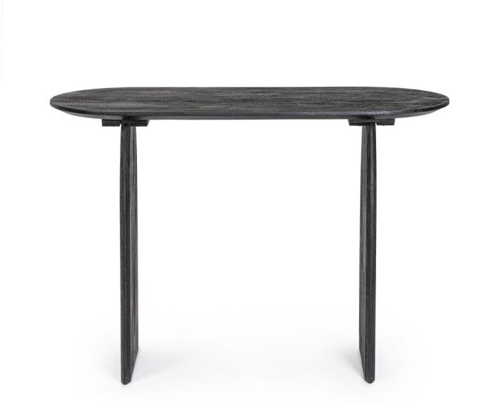 Consola Monterrey Madera Mango Negro, 135 Cm