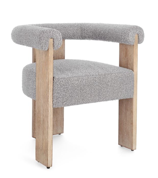 Silla Agape Gris Natural