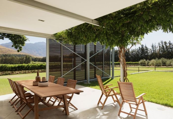 Mesa Rectangular Extensible Madera Teca, 220/300 Cm