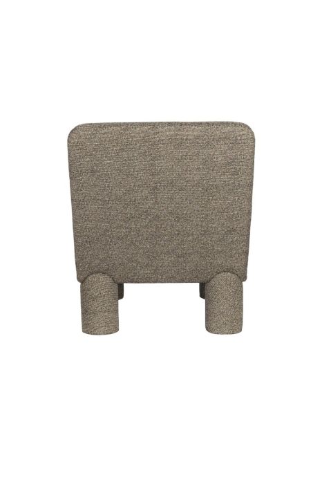 Sillón Relax de Diseño Tejido Gris Oscuro Hierro, 65 Cm