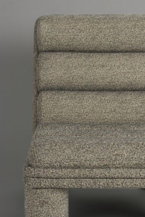 Sillón Relax de Diseño Tejido Gris Oscuro Hierro, 65 Cm