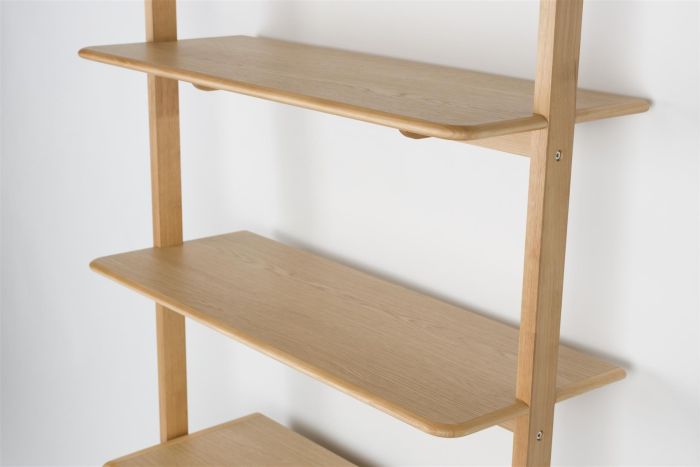 Estantería Madera Fresno Natural, 35 Cm