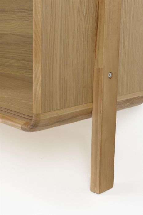 Estantería Madera Fresno Natural, 35 Cm