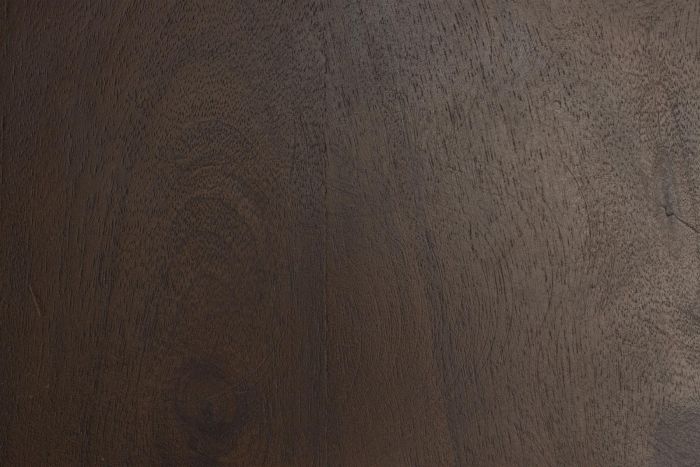 Mesa Auxiliar Madera Mango Marrón Oscuro, 30 Cm