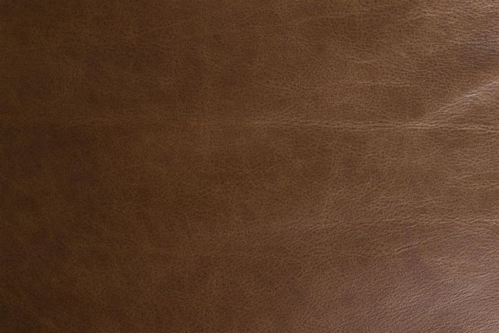 Sofá Cuero Encerado Color Chocolate, 214 Cm