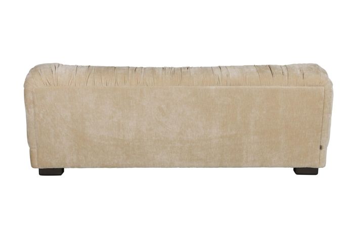 Sofá Tapizado Tejido Color Beige, 214 Cm