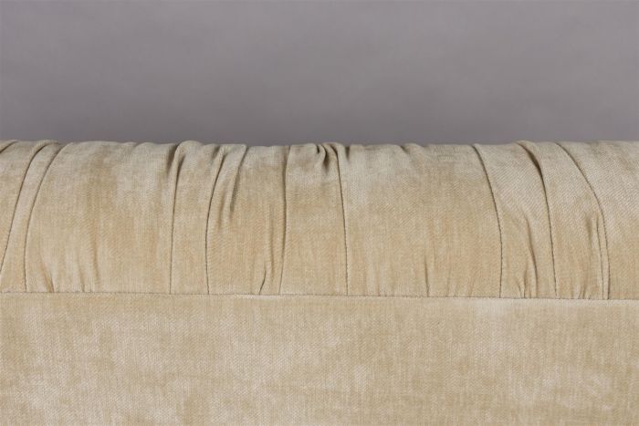 Sofá Tapizado Tejido Color Beige, 214 Cm