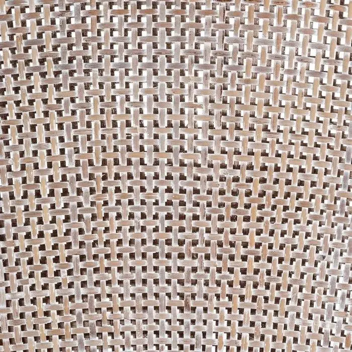 Silla Comedor Gris Marrón Ratán, 45 Cm