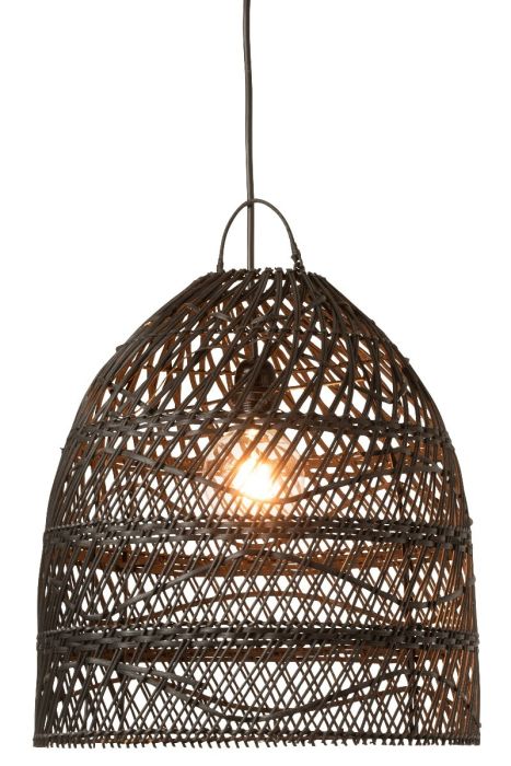 Lámpara de Techo Caña Bambú, 45 Cm