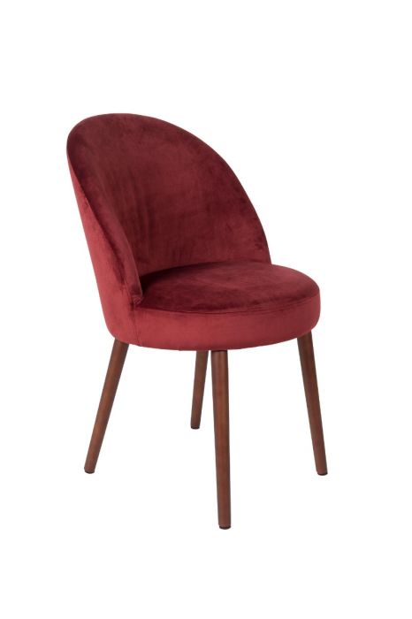 Silla Bárbara Terciopelo Madera