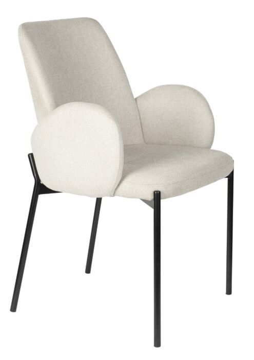 Silla Comedor Brazos Tjarda Blanco
