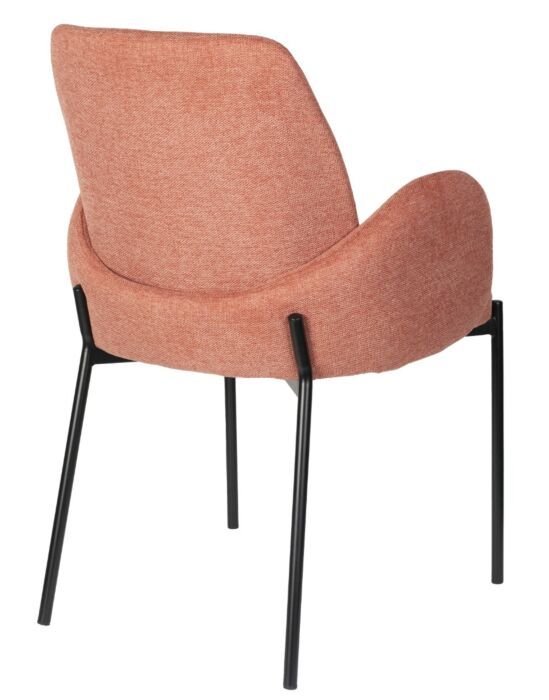 Silla Comedor Brazos  Rosa, 60 Cm